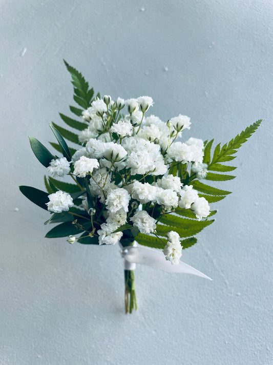 Baby's Breath Boutonniere