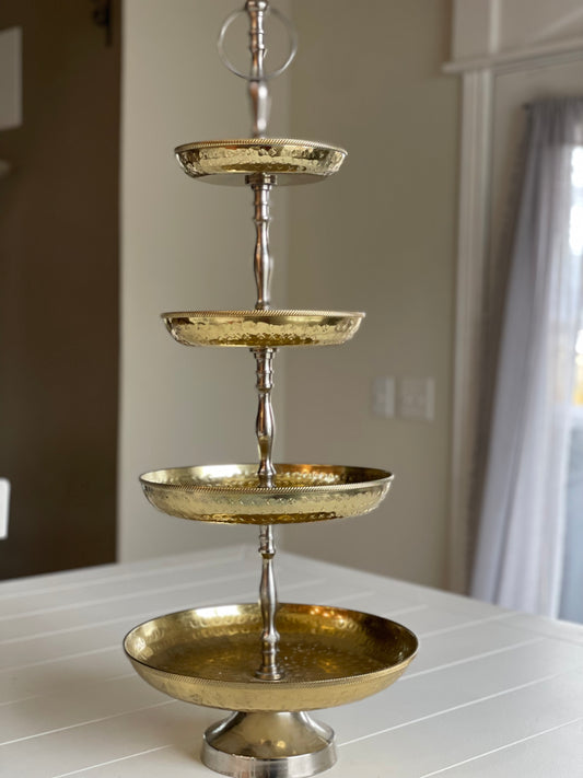 Gold 3 Tier Stand