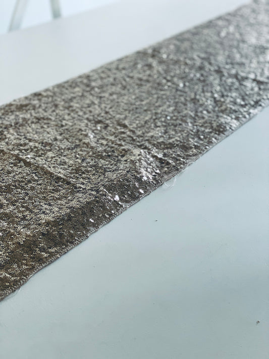 Gold Sequin Table Runner