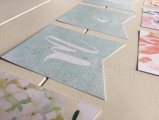 Happy Mother's Day Printable Floral Banner, Card, & Sign Kit - Blushes & Blooms