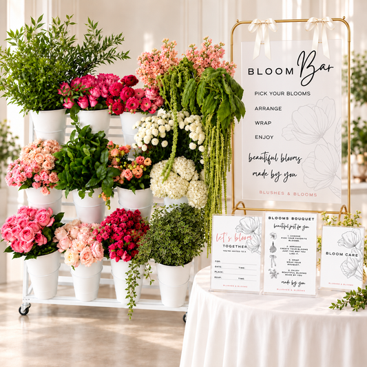 Blooms Bundle — Bloom Bar for Up to 20 Guests