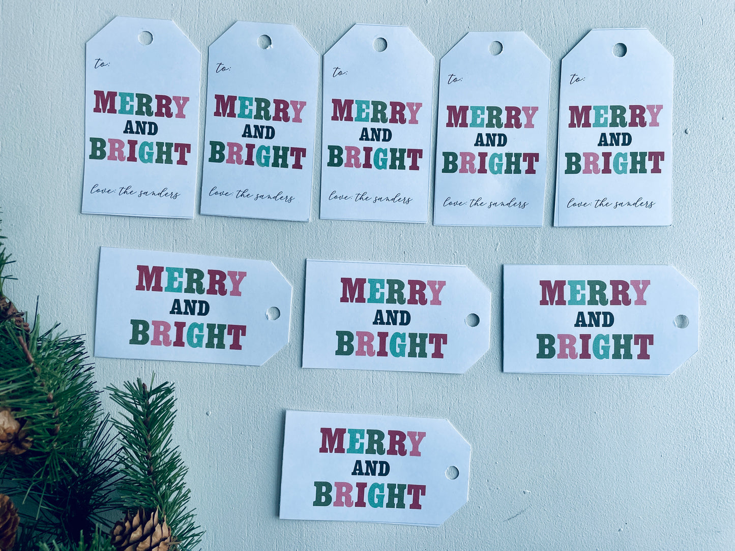 Holiday Gift Tag Bundle