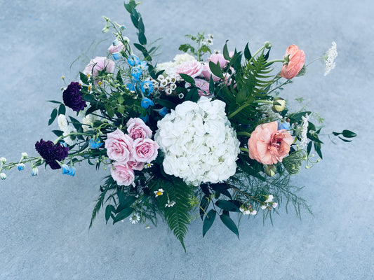 Connor & Maria's Flowers for Reception 8-1-2025