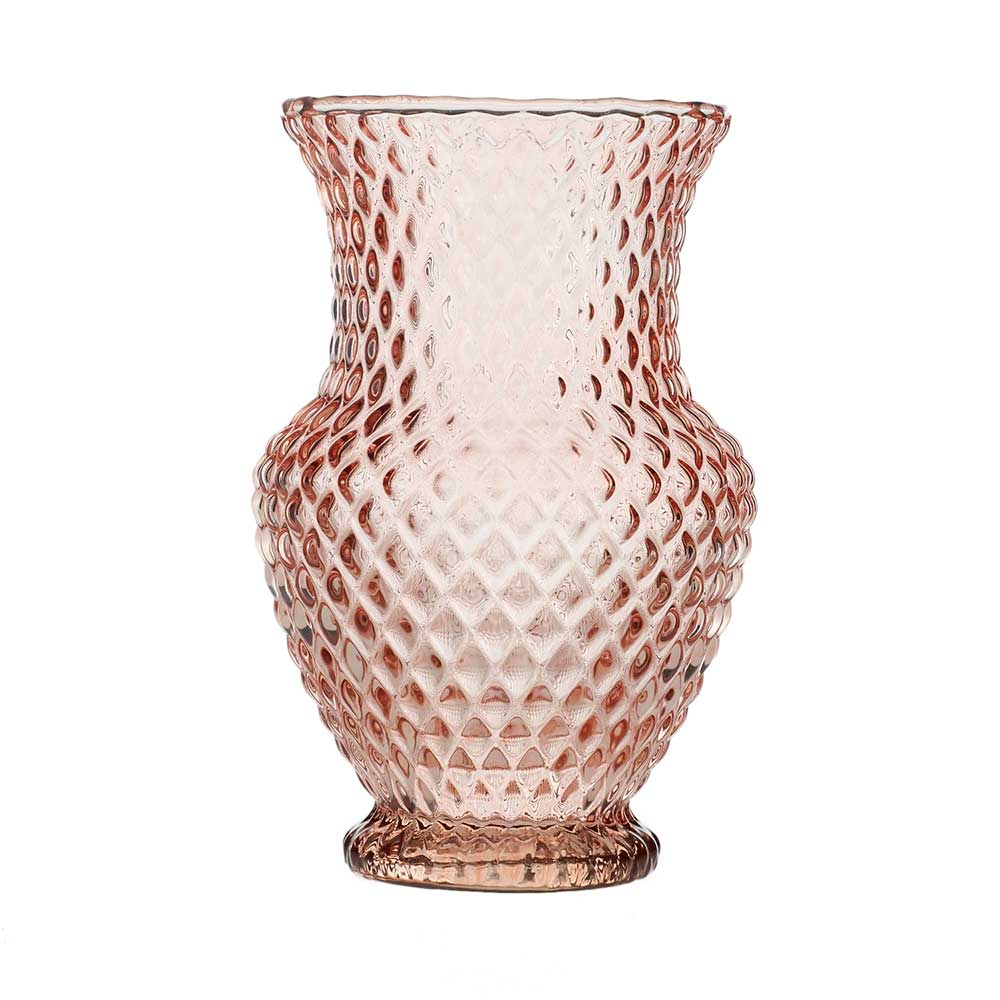 ROSELAND VASE WITH FLORAL - Blushes & Blooms