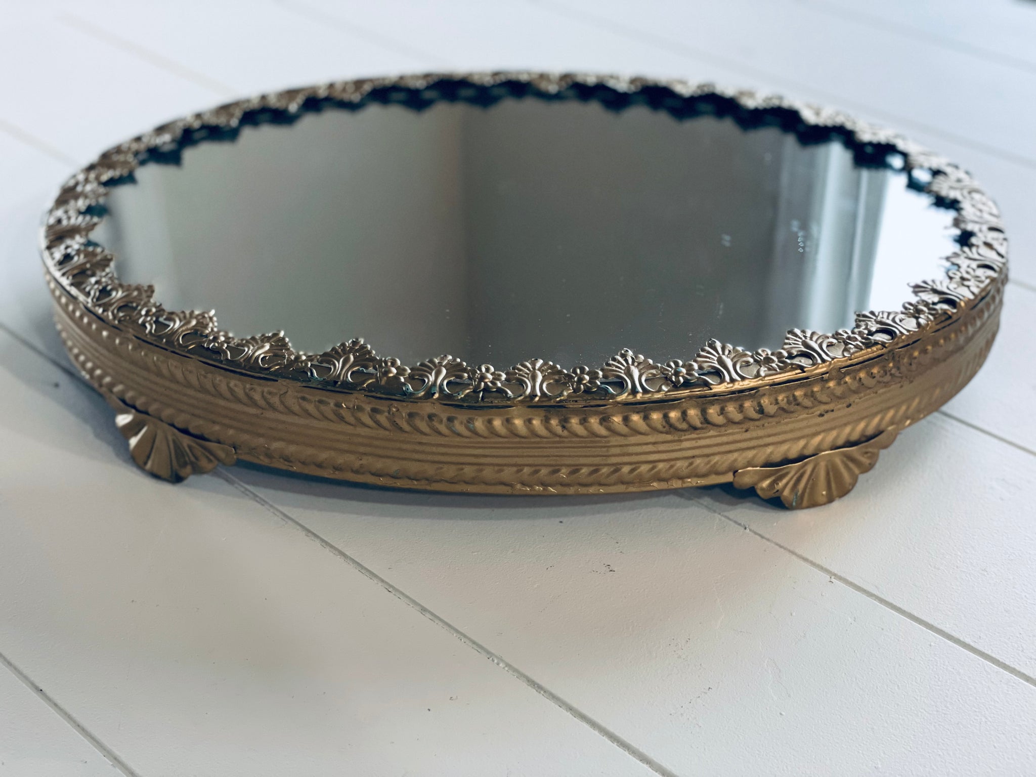 Gold Mirrored Tray